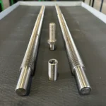 Componenti meccanici torniti in acciaio inox per il settore packaging