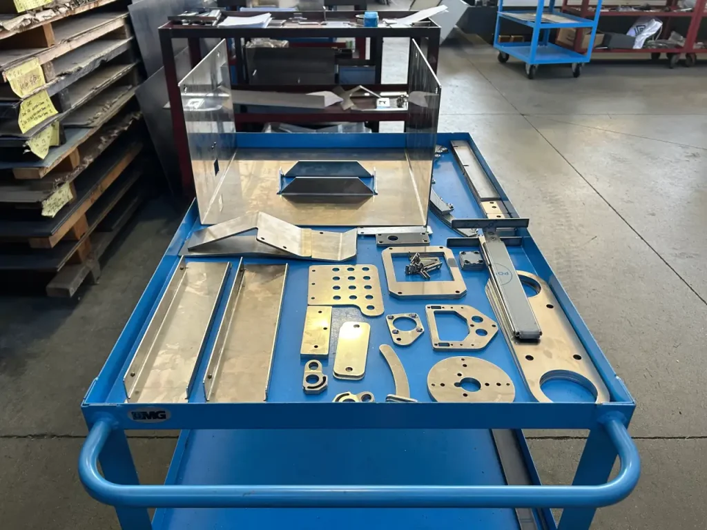 Componenti meccanici packaging