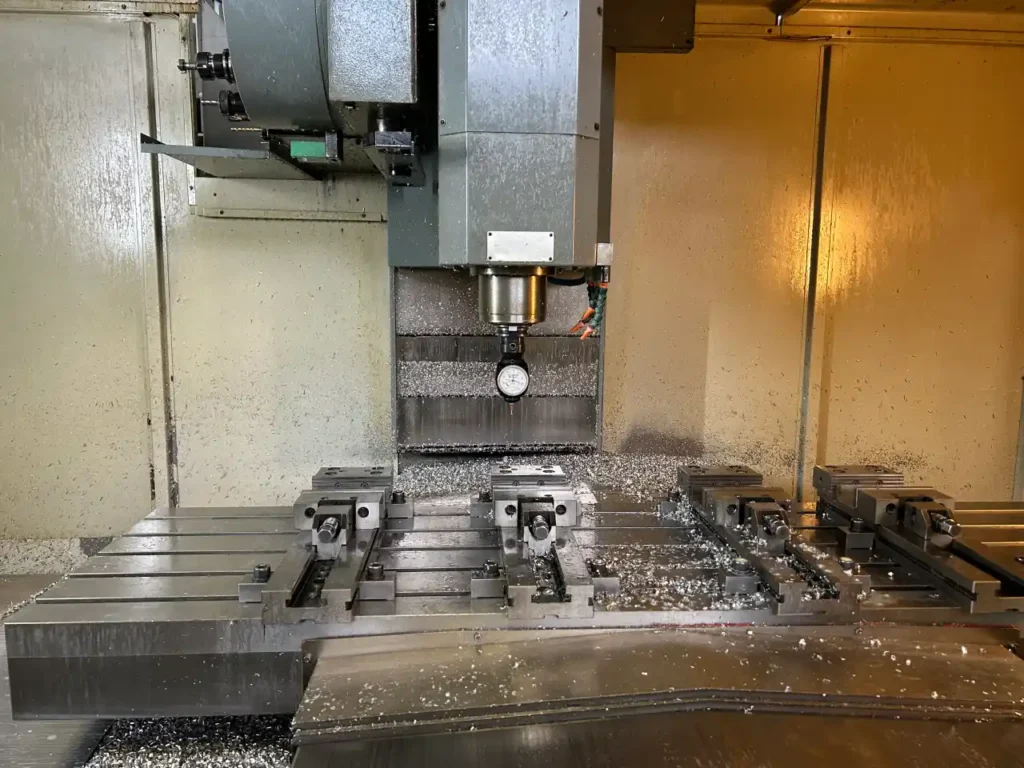 Centro di alesatura Aerre per la lavorazione di componenti in metallo